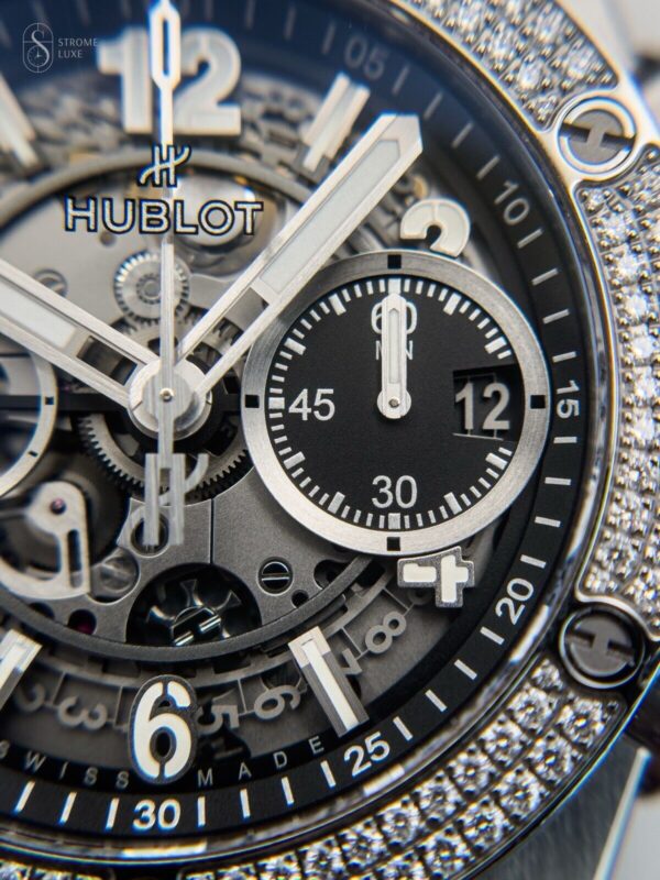 Hublot Big Bang Unico 42 Titanium Factory Diamonds 441.NX.1171.RX.1104 $26k MSRP - Image 3