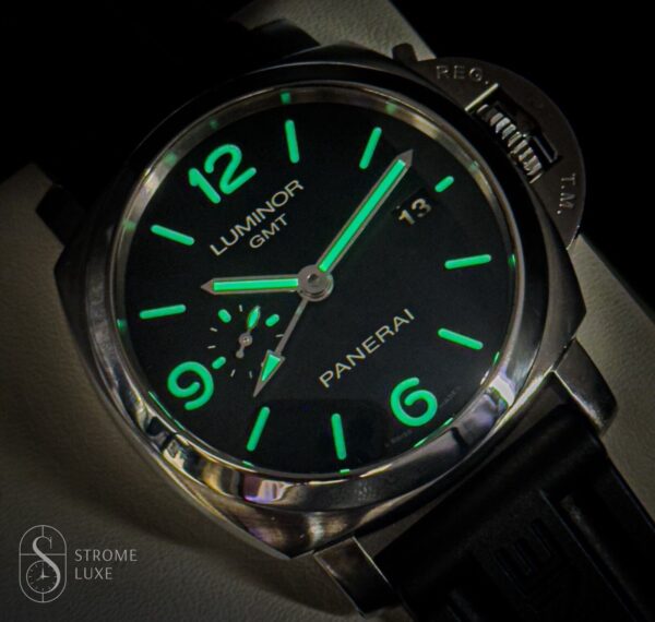 Panerai Luminor 1950 3 Days GMT 44mm steel PAM 00320 full set PAM 320 - Image 11