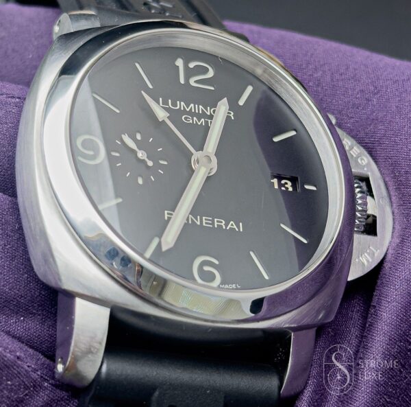 Panerai Luminor 1950 3 Days GMT 44mm steel PAM 00320 full set PAM 320 - Image 13