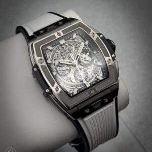 Hublot Spirit Of Big Bang 42mm Titanium Skeleton Dial 642.NX.0170.RX B&P