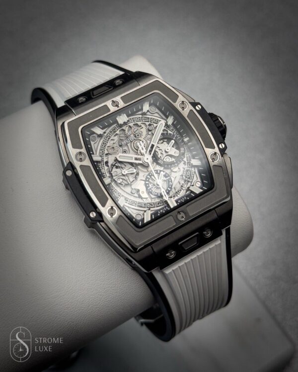 Hublot Spirit Of Big Bang 42mm Titanium Skeleton Dial 642.NX.0170.RX B&P