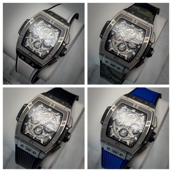 Hublot Spirit Of Big Bang 42mm Titanium Skeleton Dial 642.NX.0170.RX B&P - Image 4