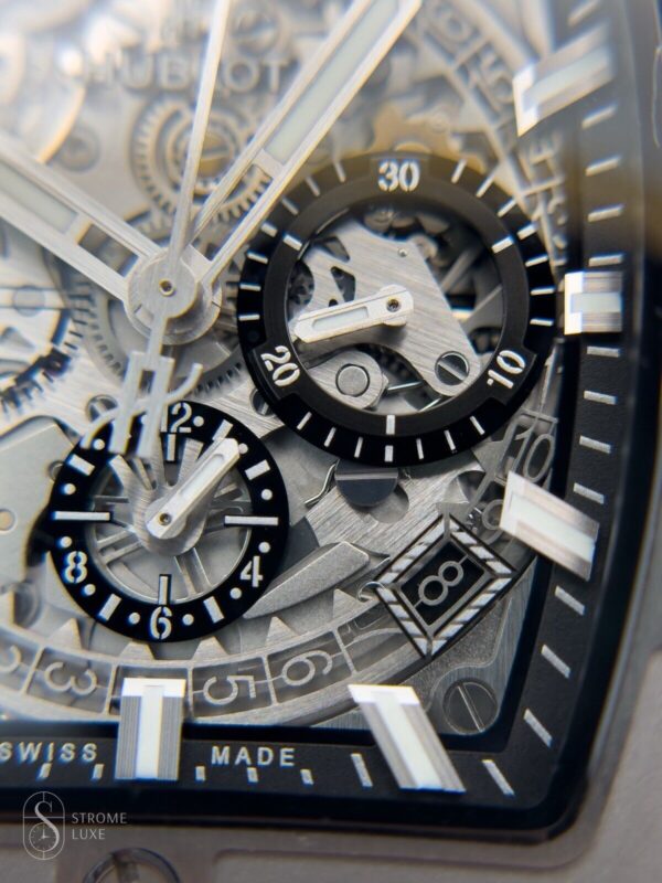 Hublot Spirit Of Big Bang 42mm Titanium Skeleton Dial 642.NX.0170.RX B&P - Image 5