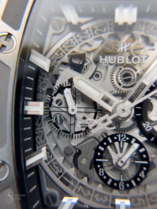 Hublot Spirit Of Big Bang 42mm Titanium Skeleton Dial 642.NX.0170.RX B&P - Image 6