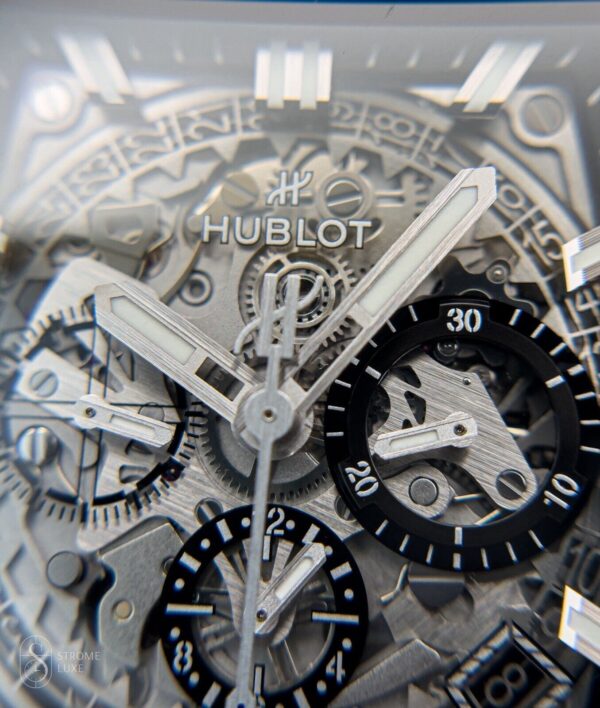 Hublot Spirit Of Big Bang 42mm Titanium Skeleton Dial 642.NX.0170.RX B&P - Image 7