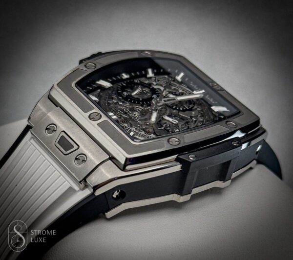 Hublot Spirit Of Big Bang 42mm Titanium Skeleton Dial 642.NX.0170.RX B&P - Image 12