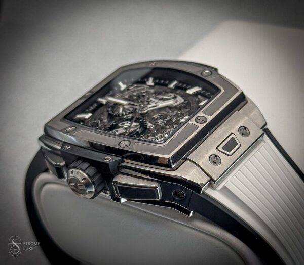 Hublot Spirit Of Big Bang 42mm Titanium Skeleton Dial 642.NX.0170.RX B&P - Image 14