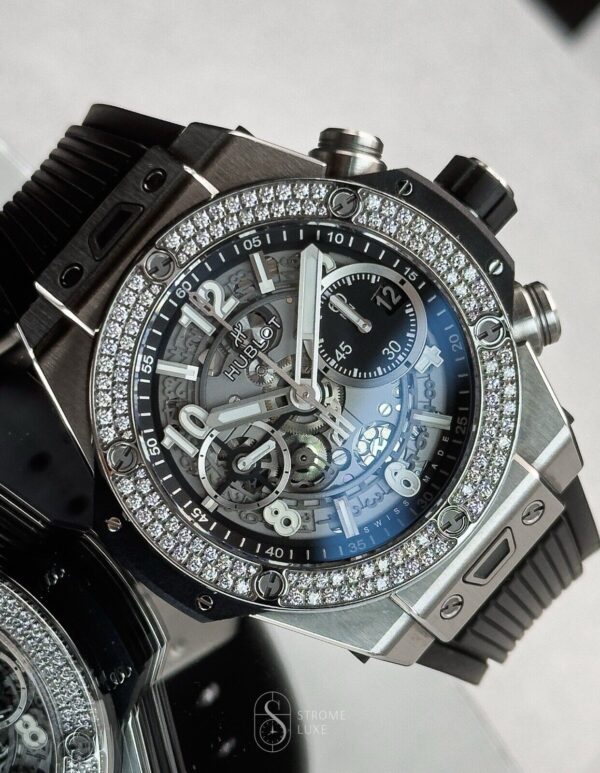 Hublot Big Bang Unico 42 Titanium Factory Diamonds 441.NX.1171.RX.1104 $26k MSRP