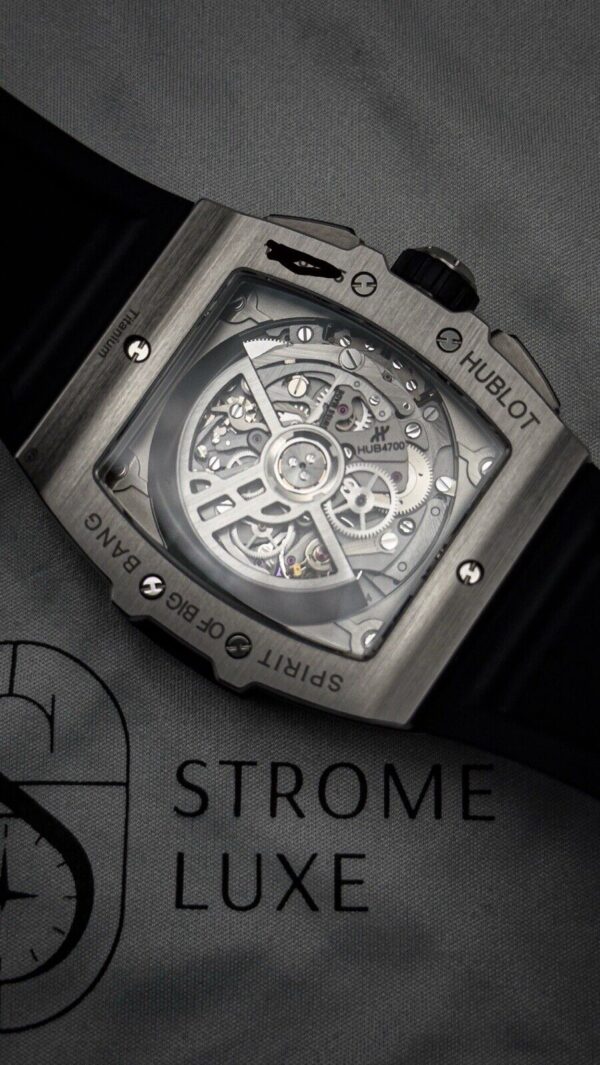 Hublot Spirit Of Big Bang 42mm Titanium Skeleton Dial 642.NX.0170.RX B&P - Image 19