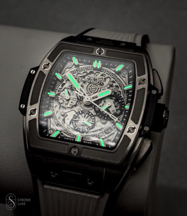 Hublot Spirit Of Big Bang 42mm Titanium Skeleton Dial 642.NX.0170.RX B&P - Image 20