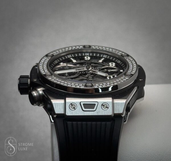 Hublot Big Bang Unico 42 Titanium Factory Diamonds 441.NX.1171.RX.1104 $26k MSRP - Image 8