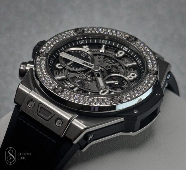 Hublot Big Bang Unico 42 Titanium Factory Diamonds 441.NX.1171.RX.1104 $26k MSRP - Image 10