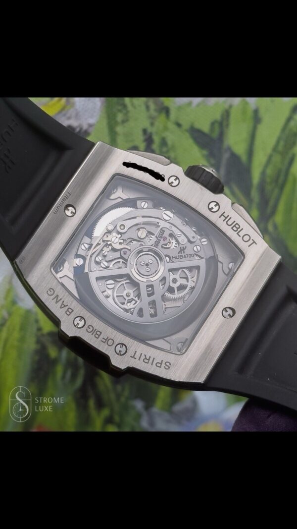 Hublot Spirit of Big Bang  42 Titanium Blue Ceramic 642.NL.7170.RX Complete - Image 13