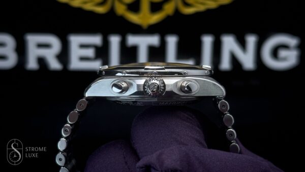 Breitling Chronomat b01 42 ab0134 Silver Dial Steel Full Set w/ Active Warranty - Image 10