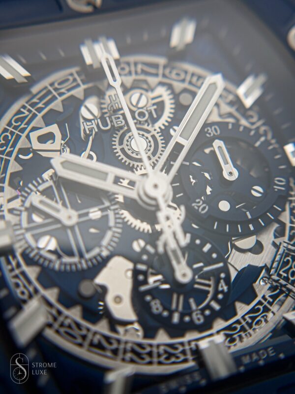 Hublot Spirit of Big Bang  42 Titanium Blue Ceramic 642.NL.7170.RX Complete - Image 4