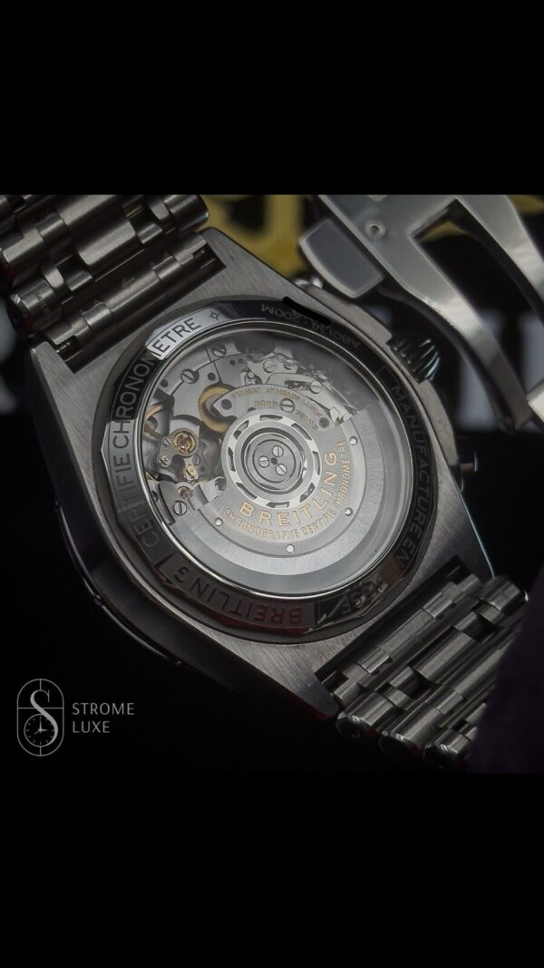 Breitling Chronomat b01 42 ab0134 Silver Dial Steel Full Set w/ Active Warranty - Image 15