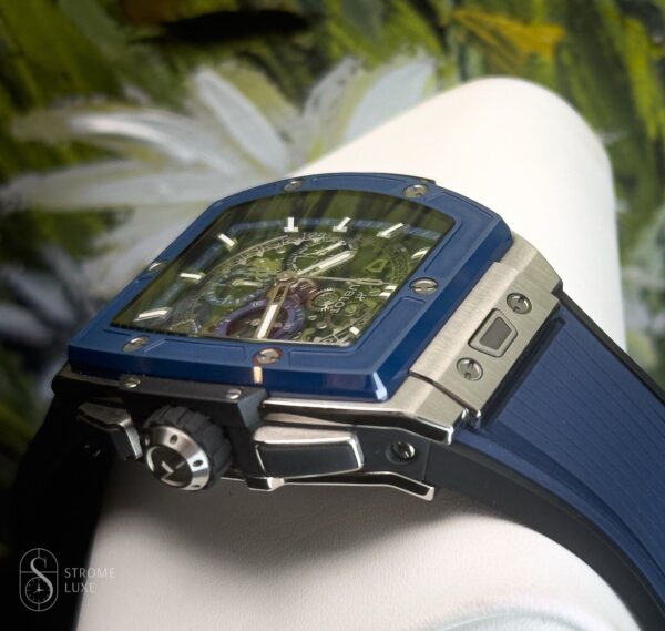 Hublot Spirit of Big Bang  42 Titanium Blue Ceramic 642.NL.7170.RX Complete - Image 9