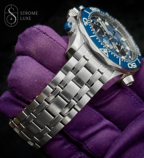 Omega Seamaster Diver 300m Chronograph 44 Complete Set 210.30.44.51.03.001 Blue - Image 14