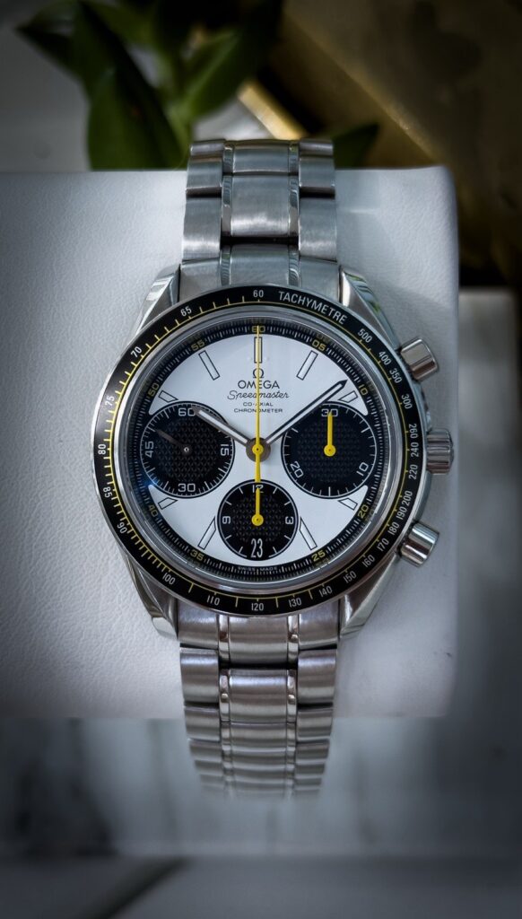 Omega Speedmaster Racing 40mm Stainless Bracelet White Dial 326.30.40.50.04.001