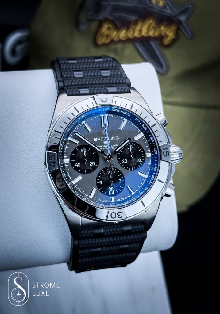 2026 Breitling Chronomat B01 42 Titanium Chronograph Full Set Eb0134101M1S1