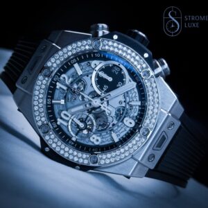 Hublot Big Bang Unico 42mm Titanium Diamond Bezel B&P 441.NX.1171.RX.1104