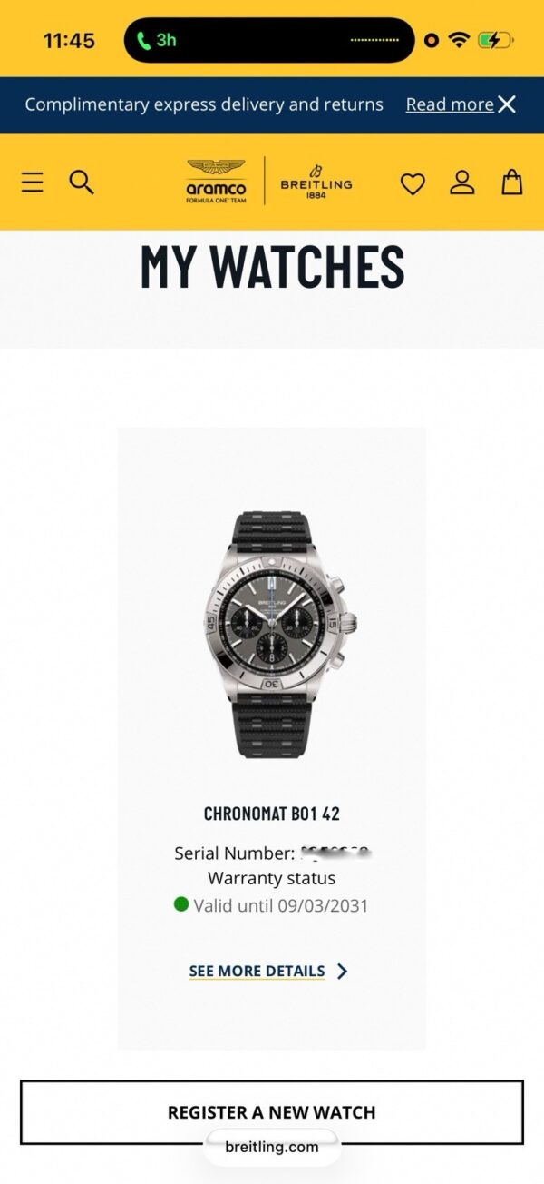 2026 Breitling Chronomat B01 42 Titanium Chronograph Full Set Eb0134101M1S1 - Image 21