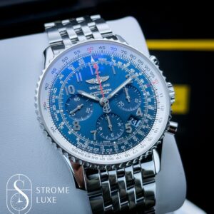Breitling Navitimer B01 Chronograph 43 Blue Limited Ed. Complete&Serviced AB0121