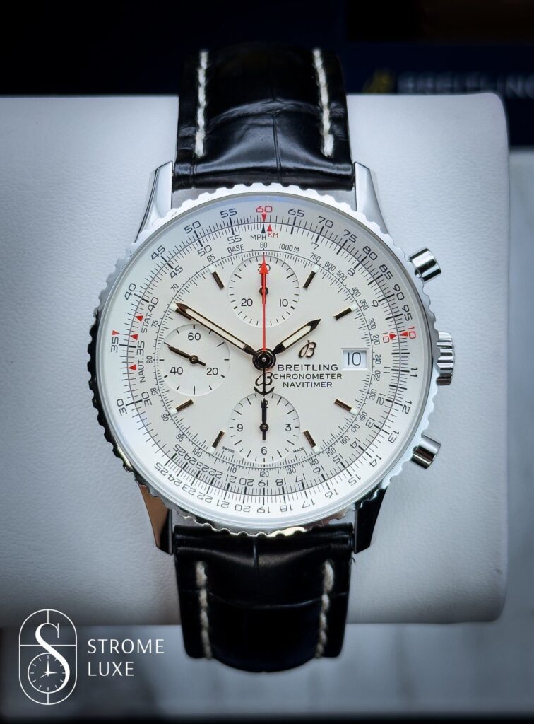 Breitling Navitimer 41 Chronograph White Dial Complete A13324/A13324121G1X1