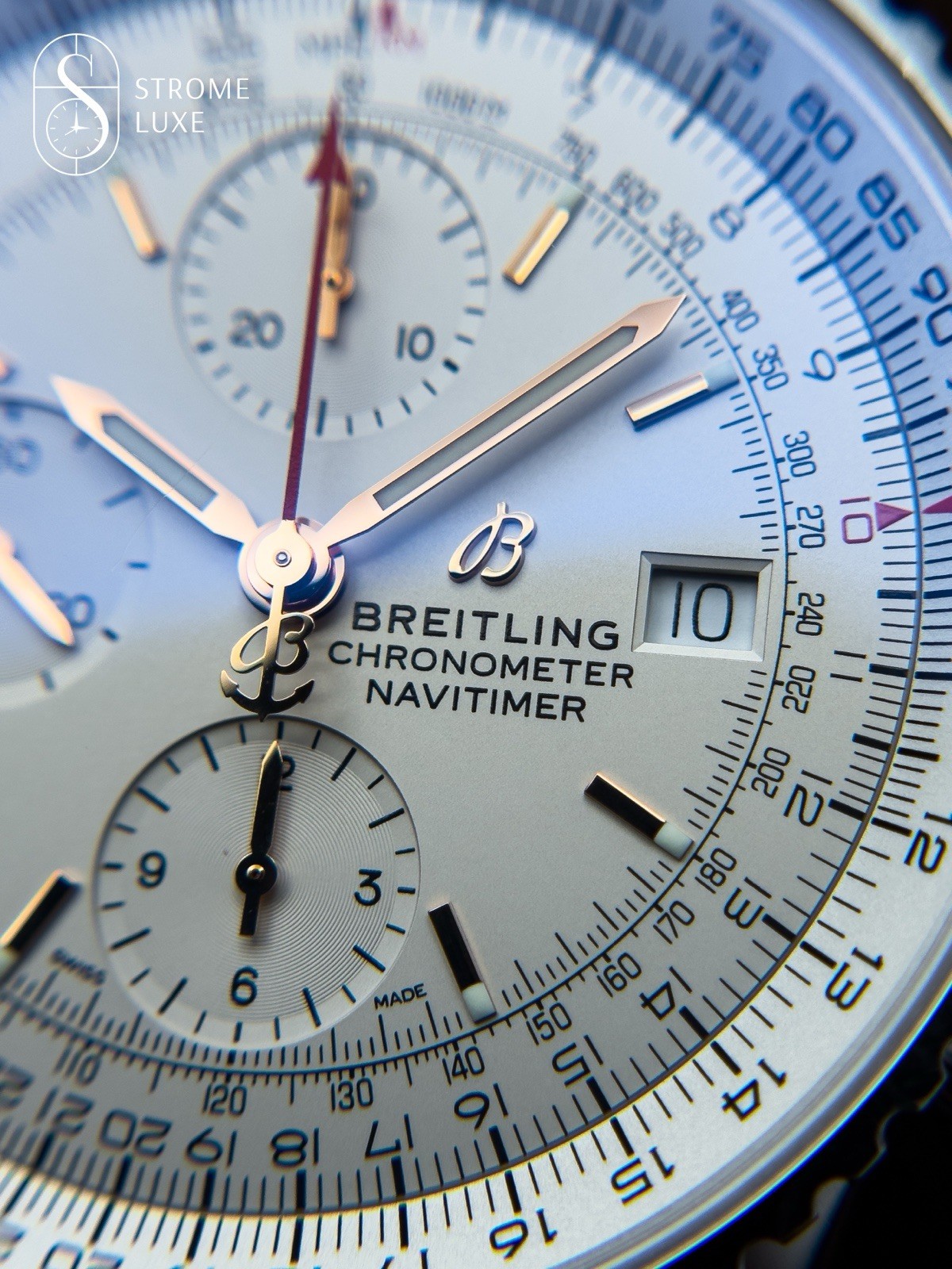 Breitling Navitimer 41 Chronograph White Dial Complete A13324/A13324121G1X1 - Image 5