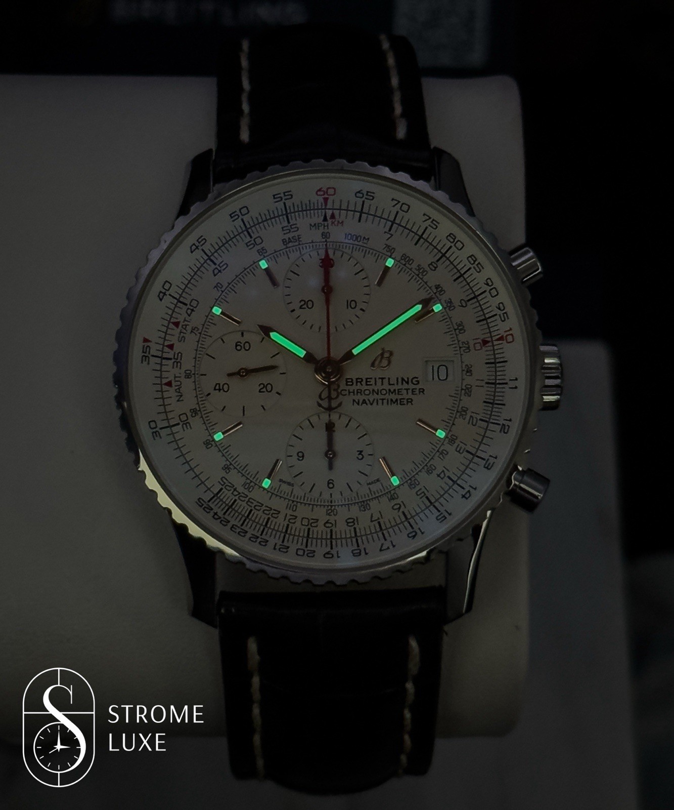Breitling Navitimer 41 Chronograph White Dial Complete A13324/A13324121G1X1 - Image 13