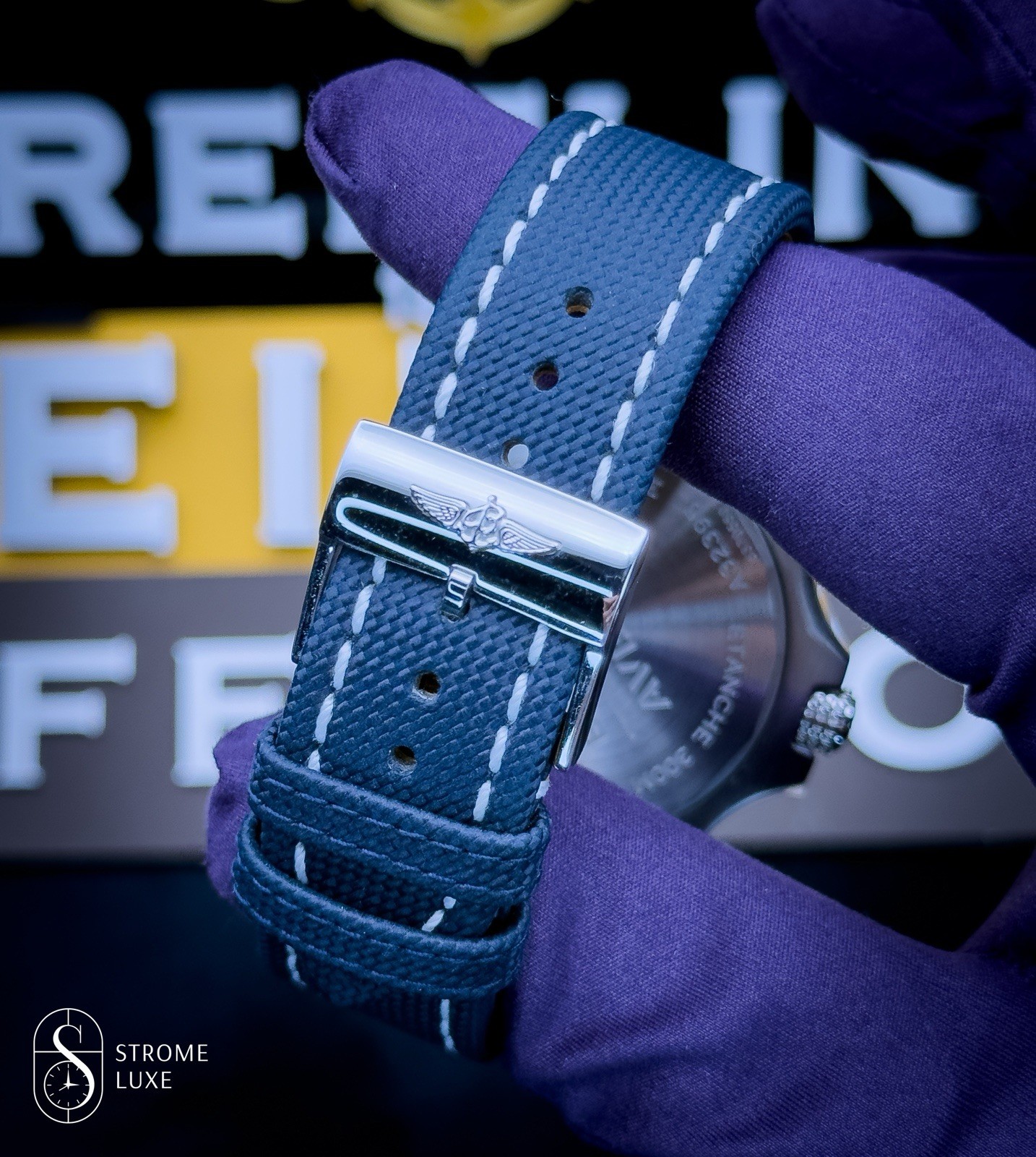 Breitling Avenger 45 GMT Blue Dial Box & Papers Warranty A32395/A32395101C1X2 - Image 11